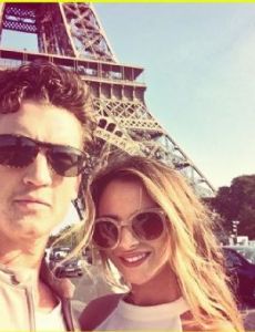 Miles Teller and Keleigh Sperry