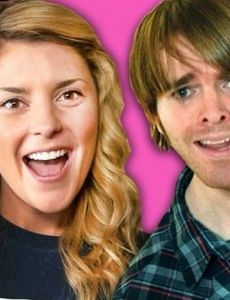 Grace Helbig and Shane Dawson