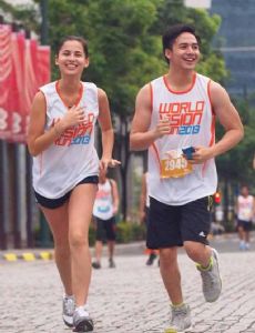 Sam Concepcion and Jasmine Curtis