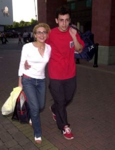 Ralf Little and Lisa Rogers
