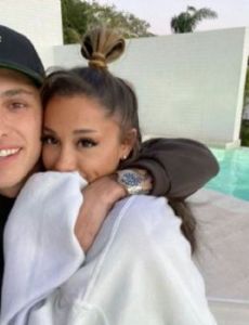 Ariana Grande and Dalton Gomez