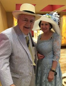 Gayle Benson and Tom Benson