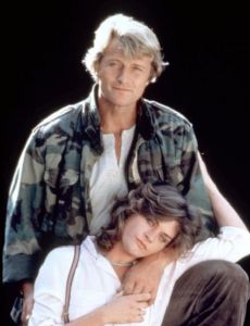 Rutger Hauer and Meg Foster