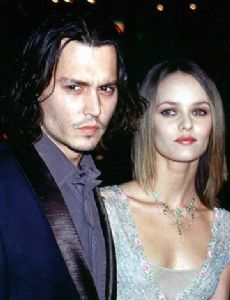 Johnny Depp and Vanessa Paradis