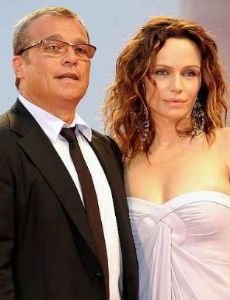 Francesca Neri and Claudio Amendola