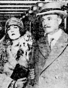 Eugene Brewster and Corliss Palmer