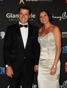 Karl Stefanovic and Cassandra Thorburn
