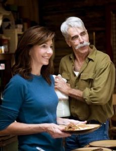 Mary Steenburgen and Sam Elliott