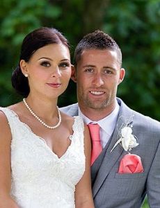 Gary Cahill and Gemma Acton
