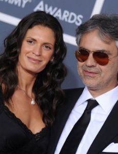 Andrea Bocelli and Veronica Berti