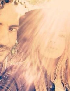David Bisbal and María Eugenia Suárez