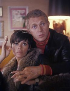 Neile Adams and Steve McQueen