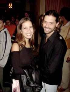 Paloma Duarte and Marcos Winter