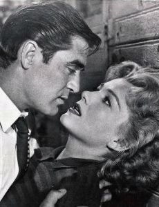 Anne Baxter and Steve Cochran