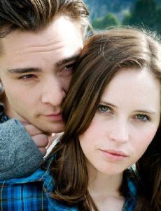 Felicity Jones and Ed Westwick