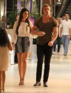 Thor Batista and Lunara Campos