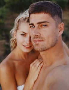 Lena Gercke and Dustin Schöne