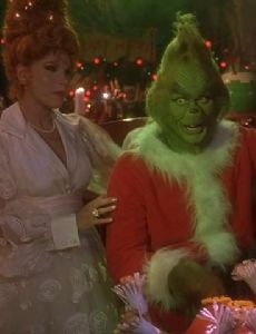 Christine Baranski and Jim Carrey