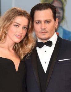 Amber Heard and Johnny Depp