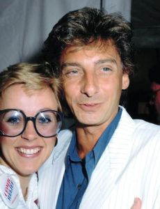 Barry Manilow and Susan Deixler