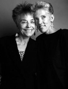 Barbara Hammer and Florrie Burke