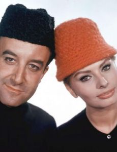 Sophia Loren and Peter Sellers