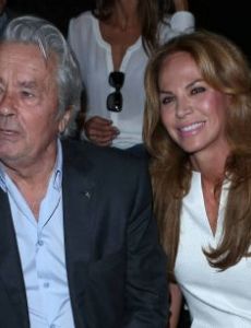 Alain Delon and Rosalie Van Breemen