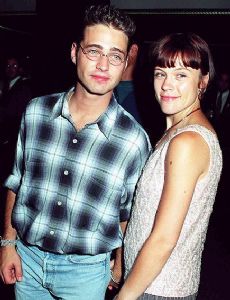 Jason Priestley and Christine Elise
