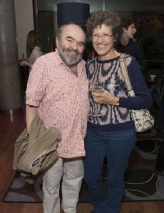 Andy Hamilton and Libby Asher