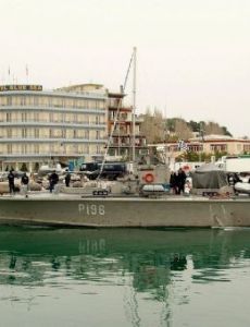 Greek Tjeld-type patrol boat