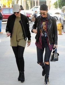 Ruby Rose and Ashley Frangipane