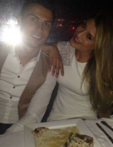 Cristiano Ronaldo and Amal Saber