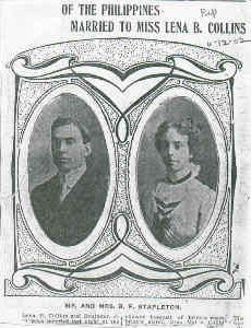 Lena B. Collins and Benjamin F. Stapleton