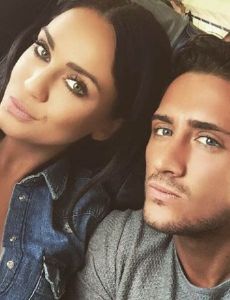 Stephen Bear and Vicky Pattison