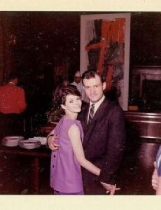 Joni Mattis and Hugh Hefner