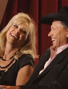 George Strait and Norma Voss