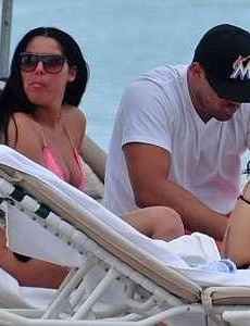 Kris Humphries and Myla Sinanaj