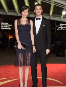 Gaspard Ulliel and Gaelle Pietri