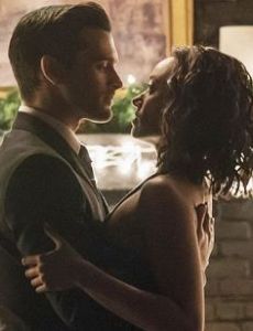 Michael Malarkey and Kat Graham
