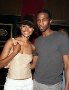 Cynthia Bailey and Leon Robinson
