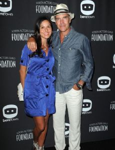Richard Burgi and Liliana López