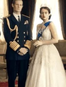 Claire Foy and Matt Smith
