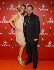 George Calombaris and Natalie Tricarico