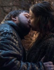 John Bradley and Hannah Murray