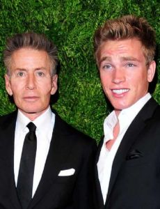 Calvin Klein and Nick Gruber