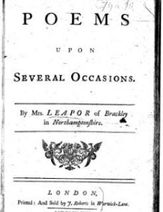 Mary Leapor