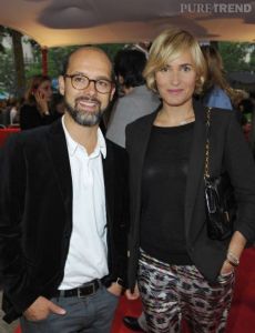 Judith Godreche and Maurice Barthelemy