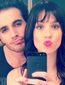 Fiuk and Sophia Abraão