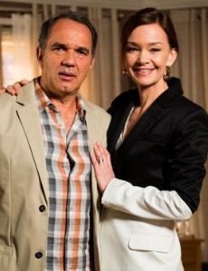 Júlia Lemmertz and Humberto Martins