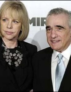 Helen Morris and Martin Scorsese